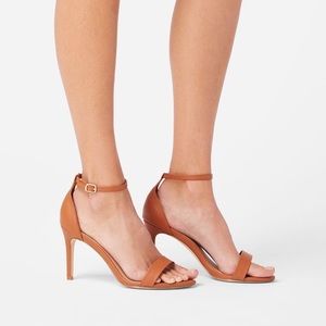 SunKissed Tan Heeled Sandals